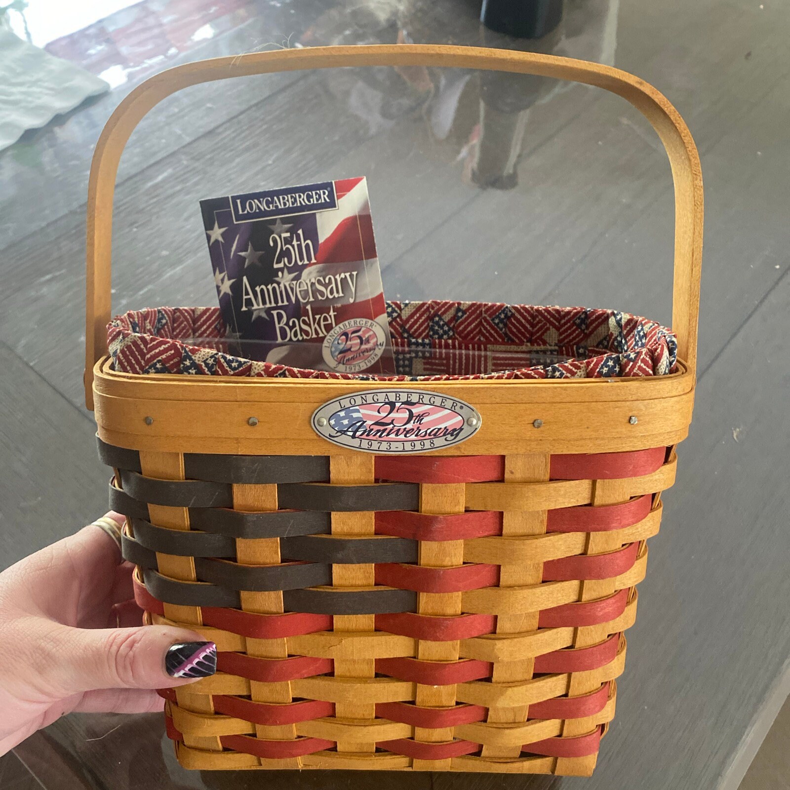 Longaberger Basket J.W. Collector's Club Series Baskets