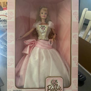 Barbie- Verjaardagswensen- Mattel #21128- 1998- Collectors Edition- 1e in serie