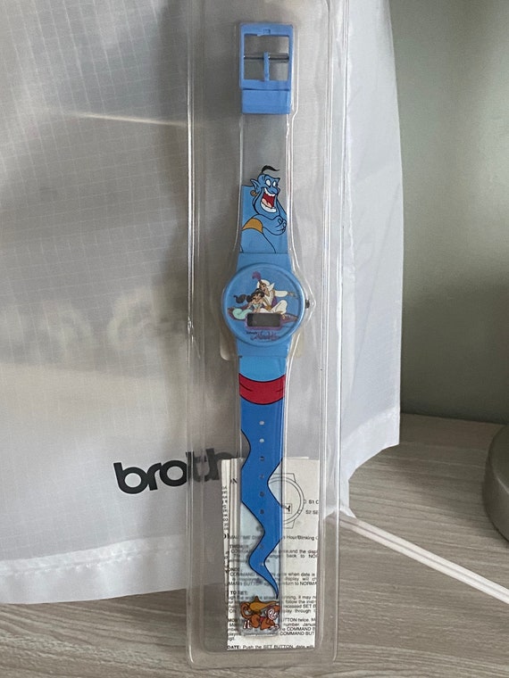 Vintage Aladdin Digital Watch Genie Band Aladdin & Jasmine  display picture 3