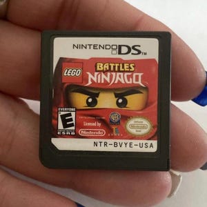 Nintendo DS Lego Battles Ninjago Game Cartridge Only Tested Works