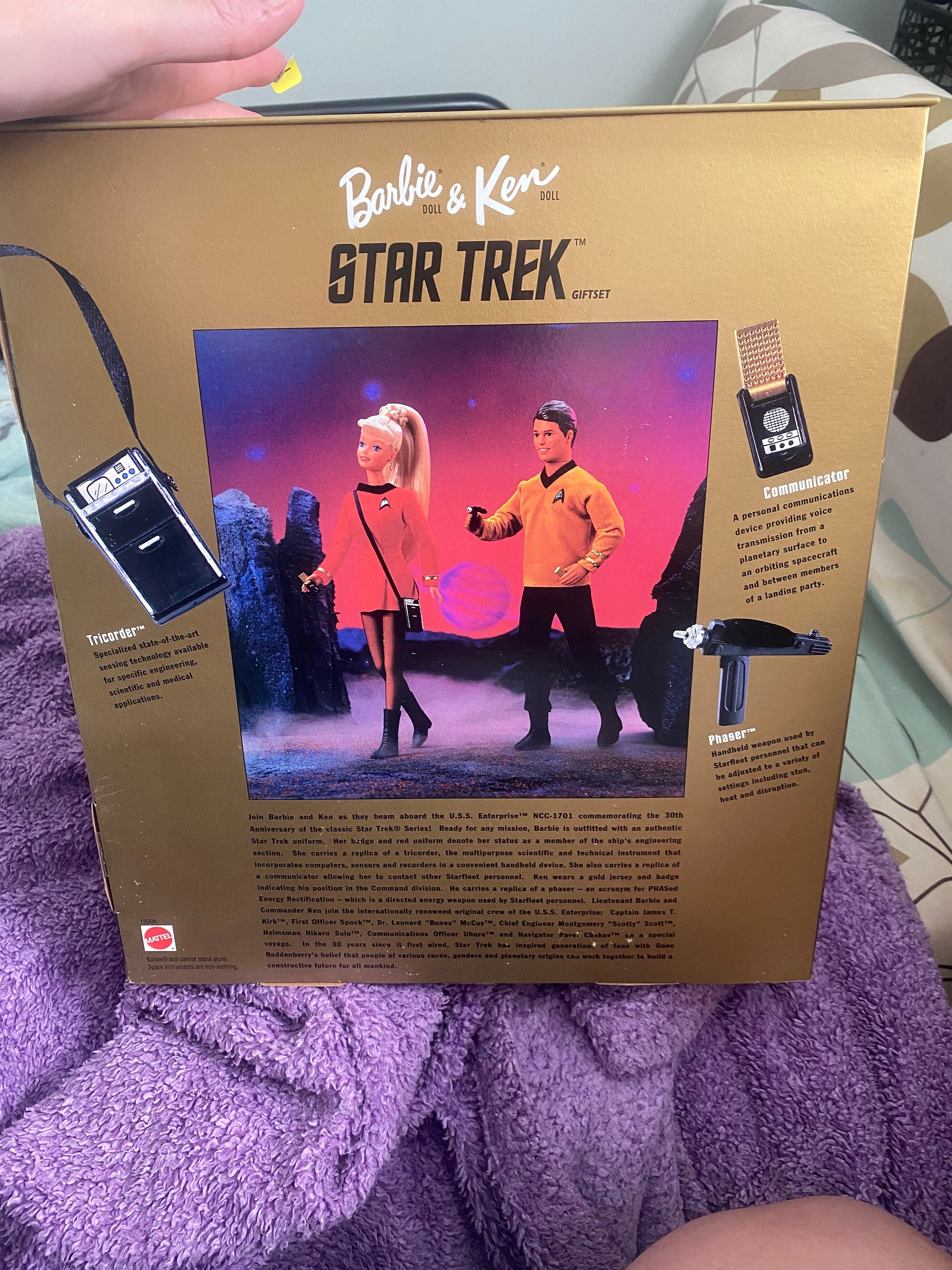 BARBIE & KEN Star Trek Gift Set 30th Anniversary Collector Edition