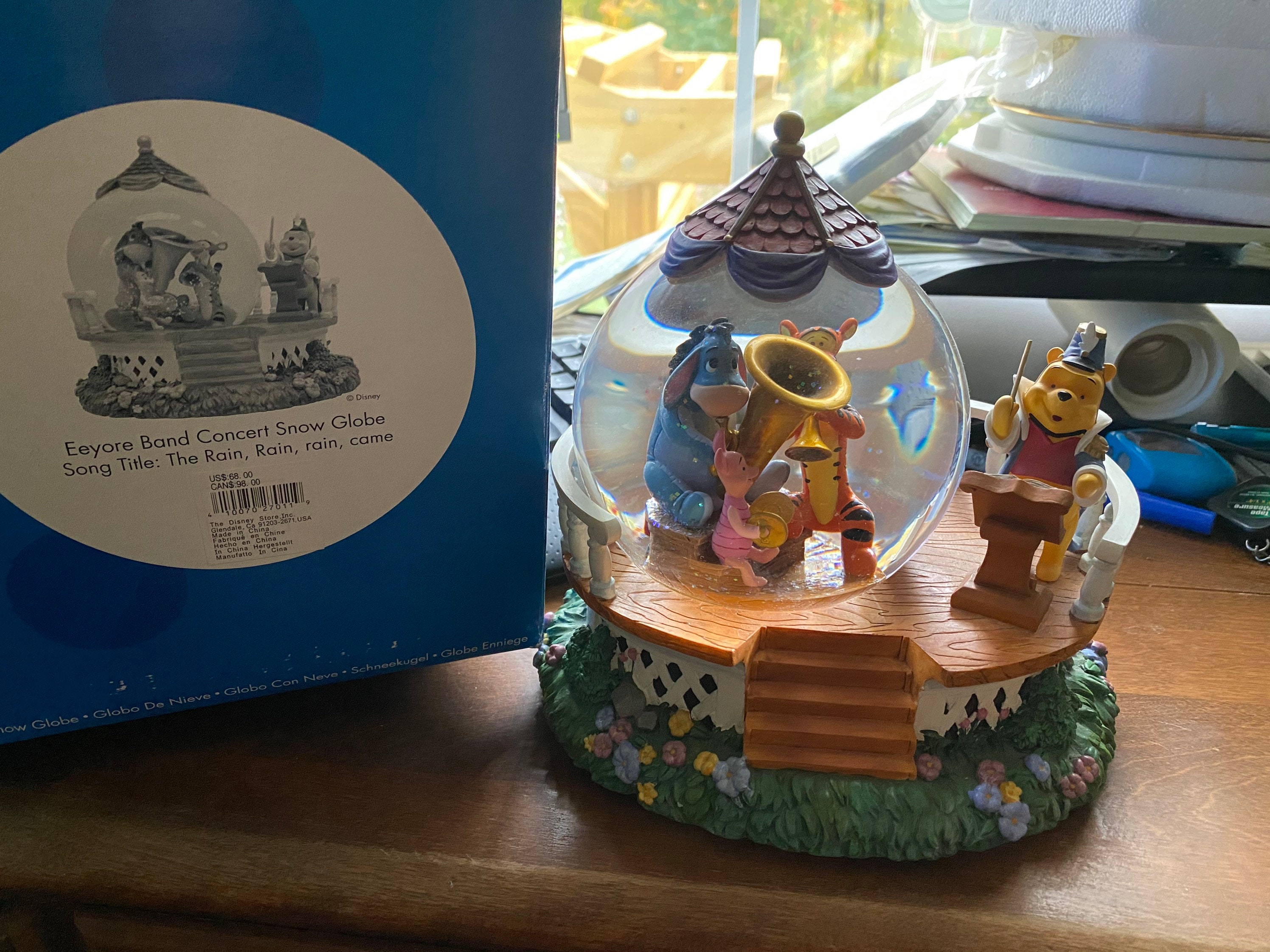 ディズニー プー ティガー イーヨー ルー ピグレット スノードーム
