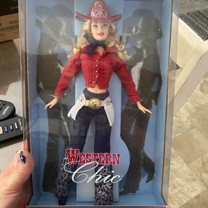 Barbie Western Chic Barbie Doll 55487 Collector Edition 2001 Barbie Western Chic Barbie Doll 55487 Collector Edition 2001