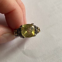 Barbara Bixby стерлингое серебро 18k зззт ж желтый граненый к к к к кый коц - рзз 8