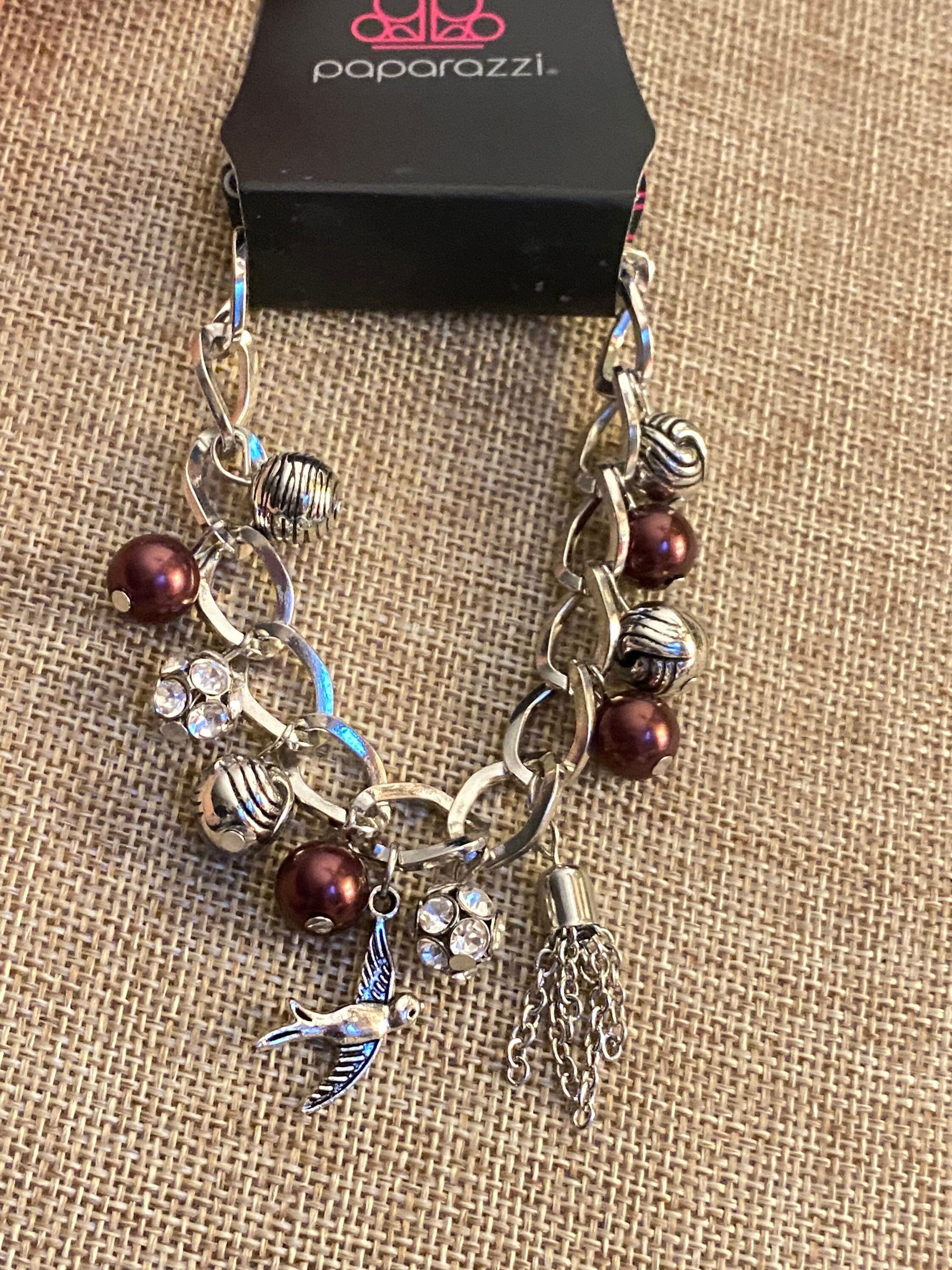 Paparazzi Lady Love Dove Purple Bracelet Etsy