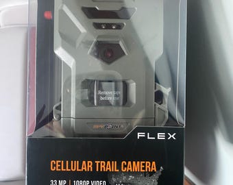 SpyPoint Flex Green Wireless 33MP 1080P Video Cellular Trail Camera