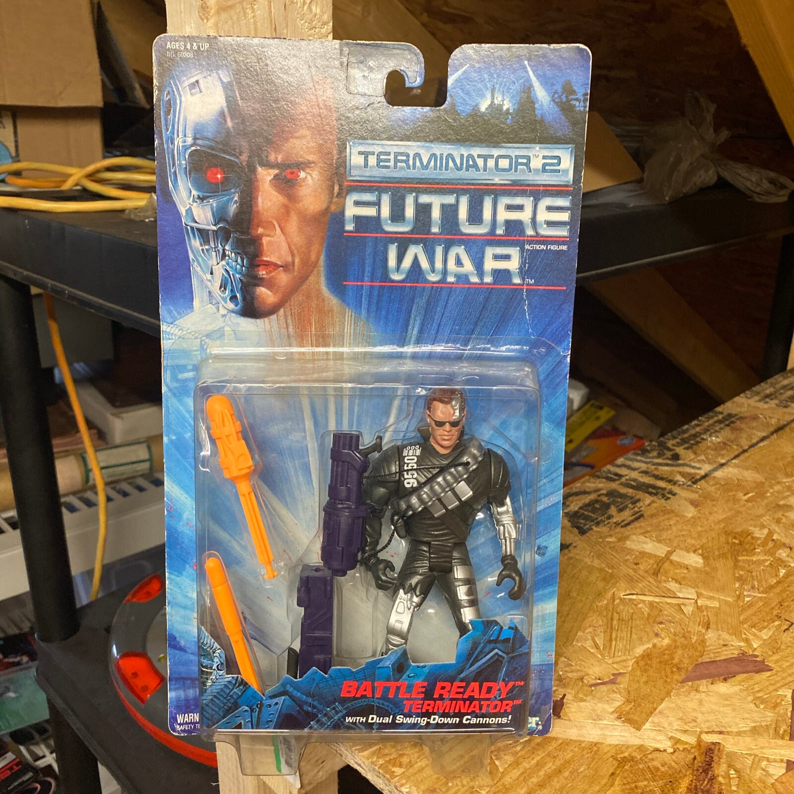 Vintage 1992 Battle Ready Terminator Future War Terminator 2
