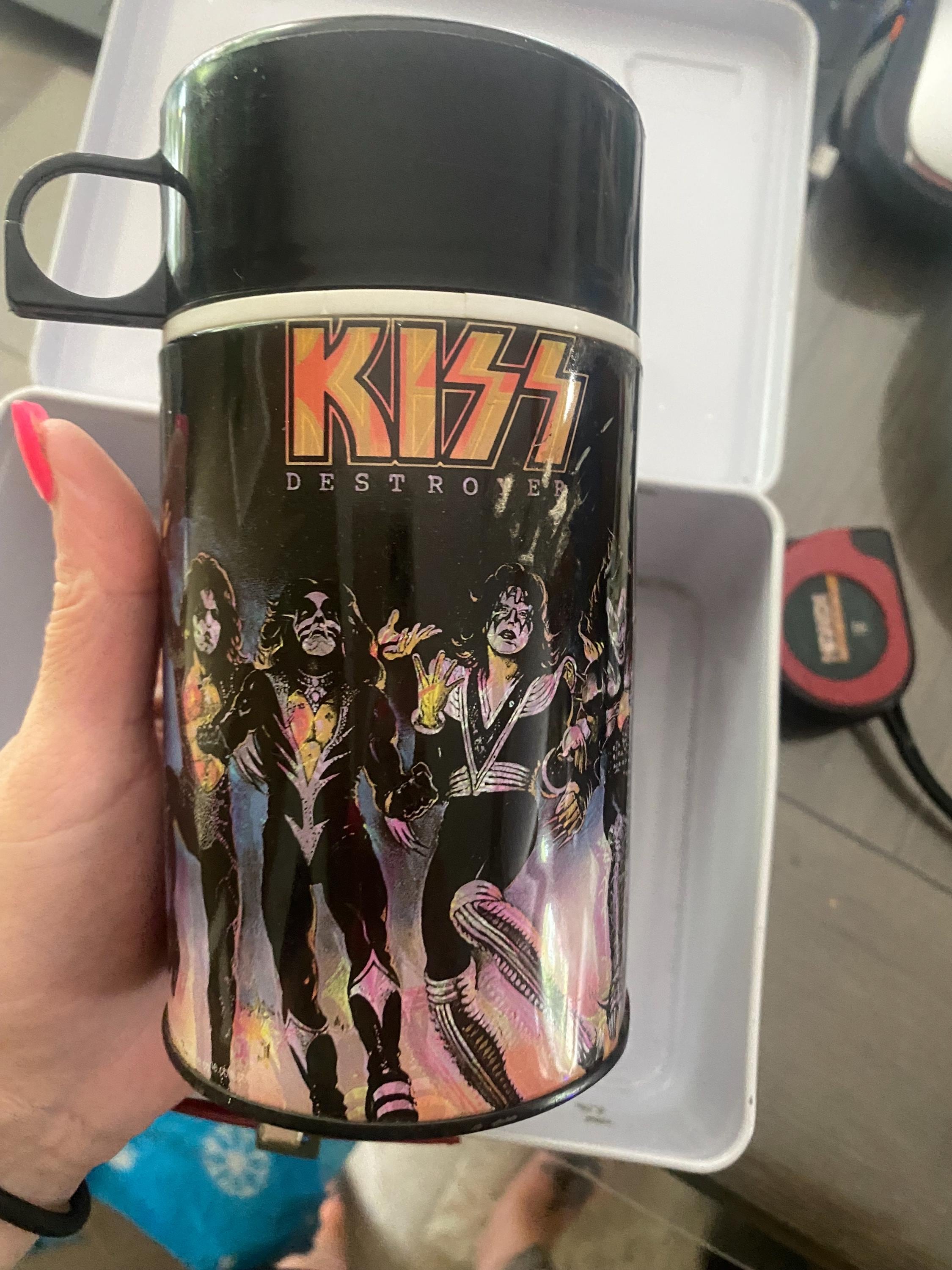 KISS LOVE GUN Lunch Box 2000 With Thermos Rare - Etsy