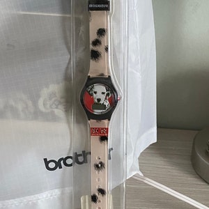 Vtg Sealed Disney Plastic Digital Watch Wristwatch 101 Dalmations