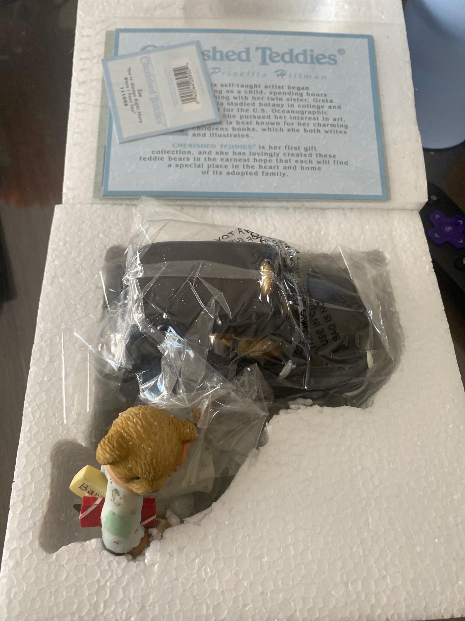 Cherished Teddies 111695 European Exclusive ZOE TAXI FIGURE You're