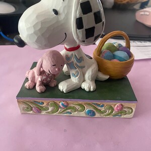 Jim Shore Snoopy Easter - Etsy