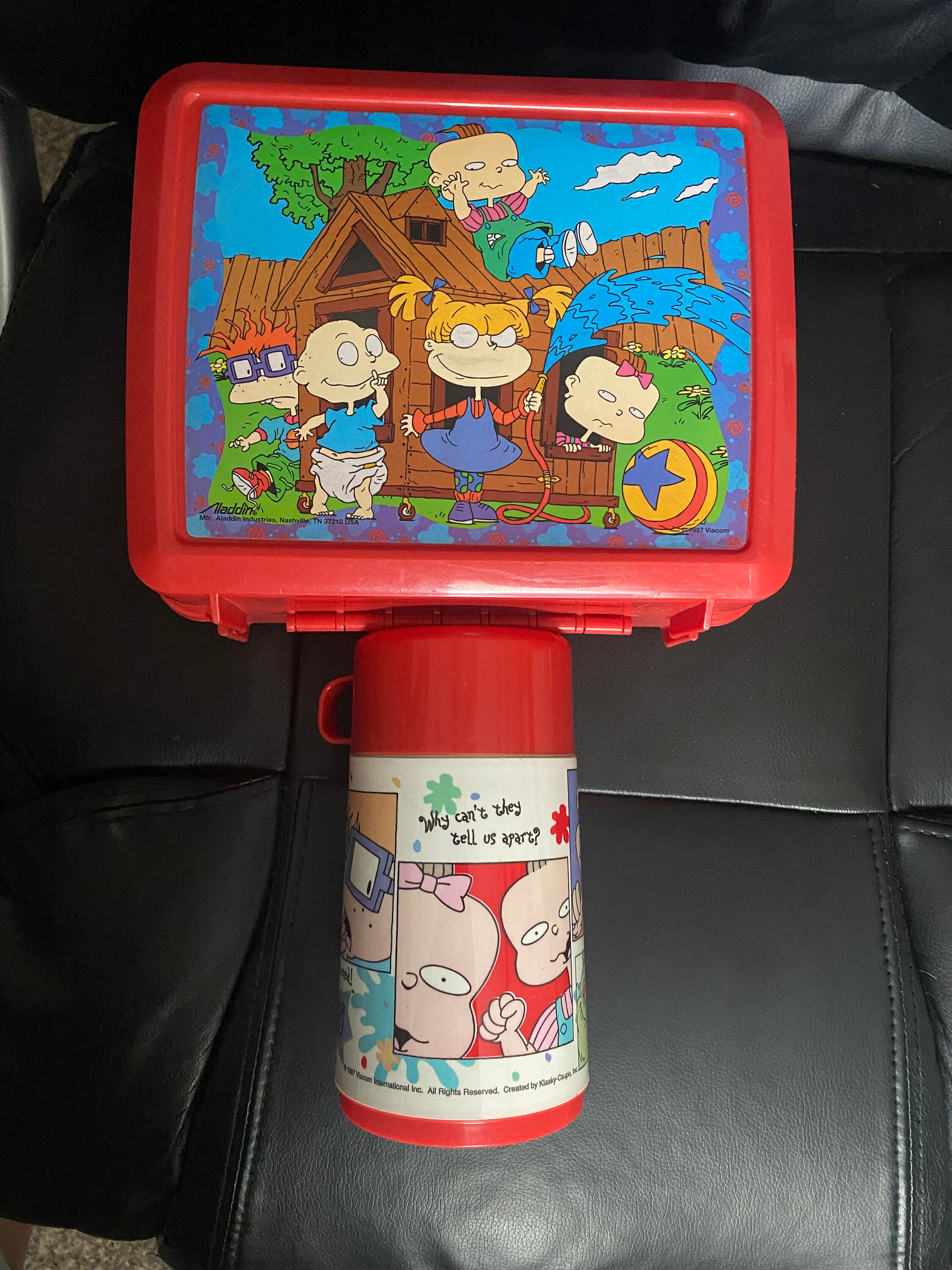 1997 Nickelodeon Rugrats Lunchbox & Thermos Aladdin - Etsy