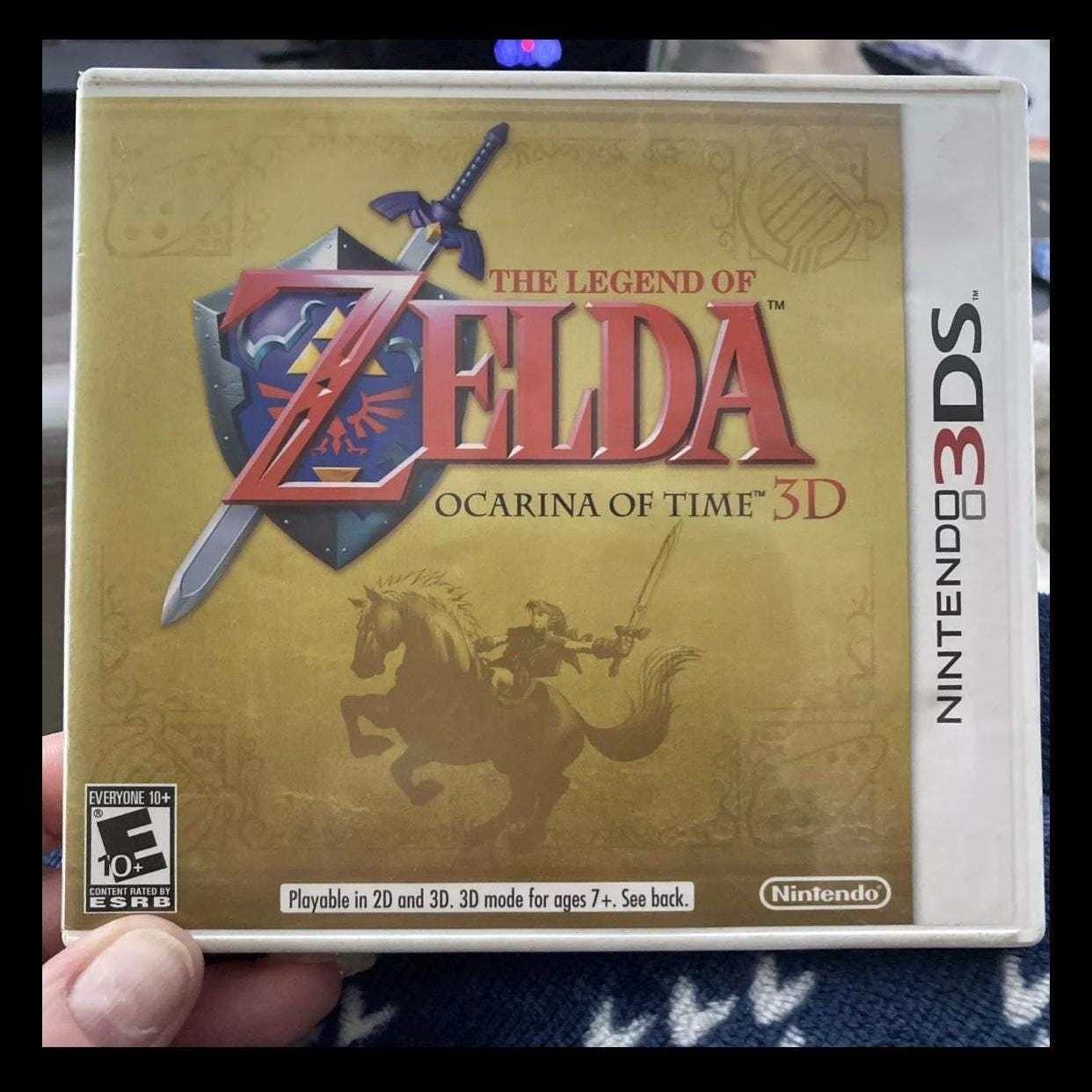 The Legend of Zelda: Ocarina of Time 3D (nintendo 3DS, 2011) Incl