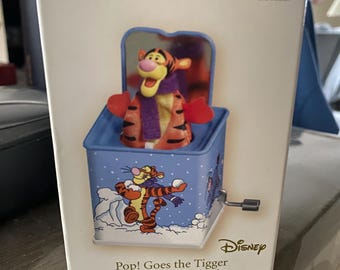 ディズニー プーさん 手回しオルゴール ヴィンテージ くまのプーさん オルゴール 手回し式 「ポップ・ゴーズ