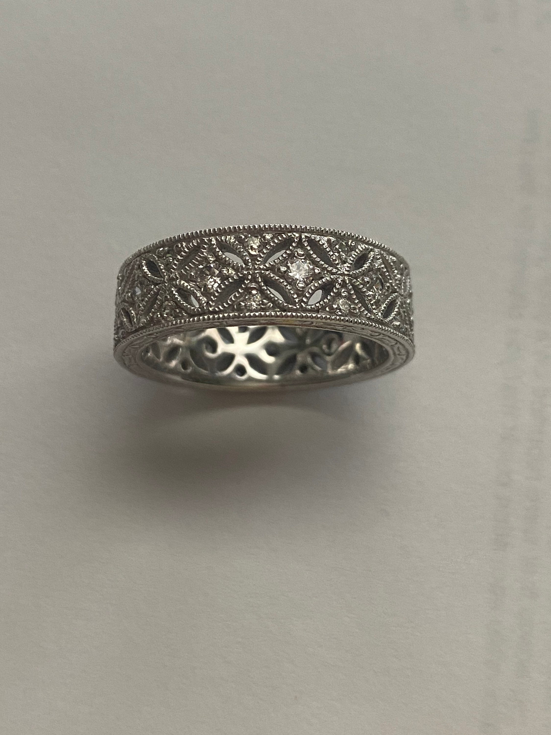 Tacori Iv Ring Etsy UK