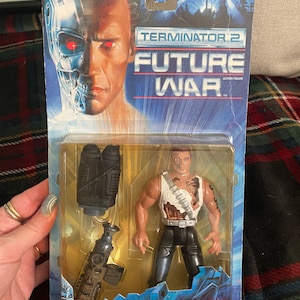 1992 Kenner Terminator 2 Judgment Day Future War Hot Blast Action Figure