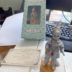 New Madame Alexander Wizard Of Oz Tin Man Figurine 1994 In Original Box 6-1/2&quot;