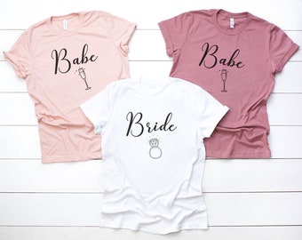 Diese Bachelorette Party wird Ihnen von gebracht, Bachelorette Party, Braut Dusche Shirt, Braut Party Tee, Braut Babe Shirt, Brautjungfer Shirt