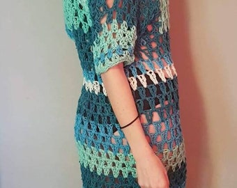 Crochet dress size medium.