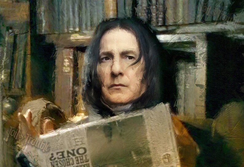 Severus Snape home harry potter Fans Gift Large and Small Etsy