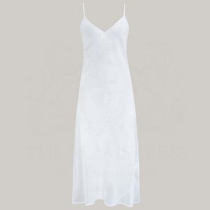 100% Cotton Vintage-Style Slip | Vintage 1940s Style Women&#39;s Under Slip | The Seamstress of Bloomsbury