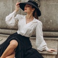 Poppy Blouse in Cream | Vintage 1940s Women's Style | The Seamstress of Bloomsbury