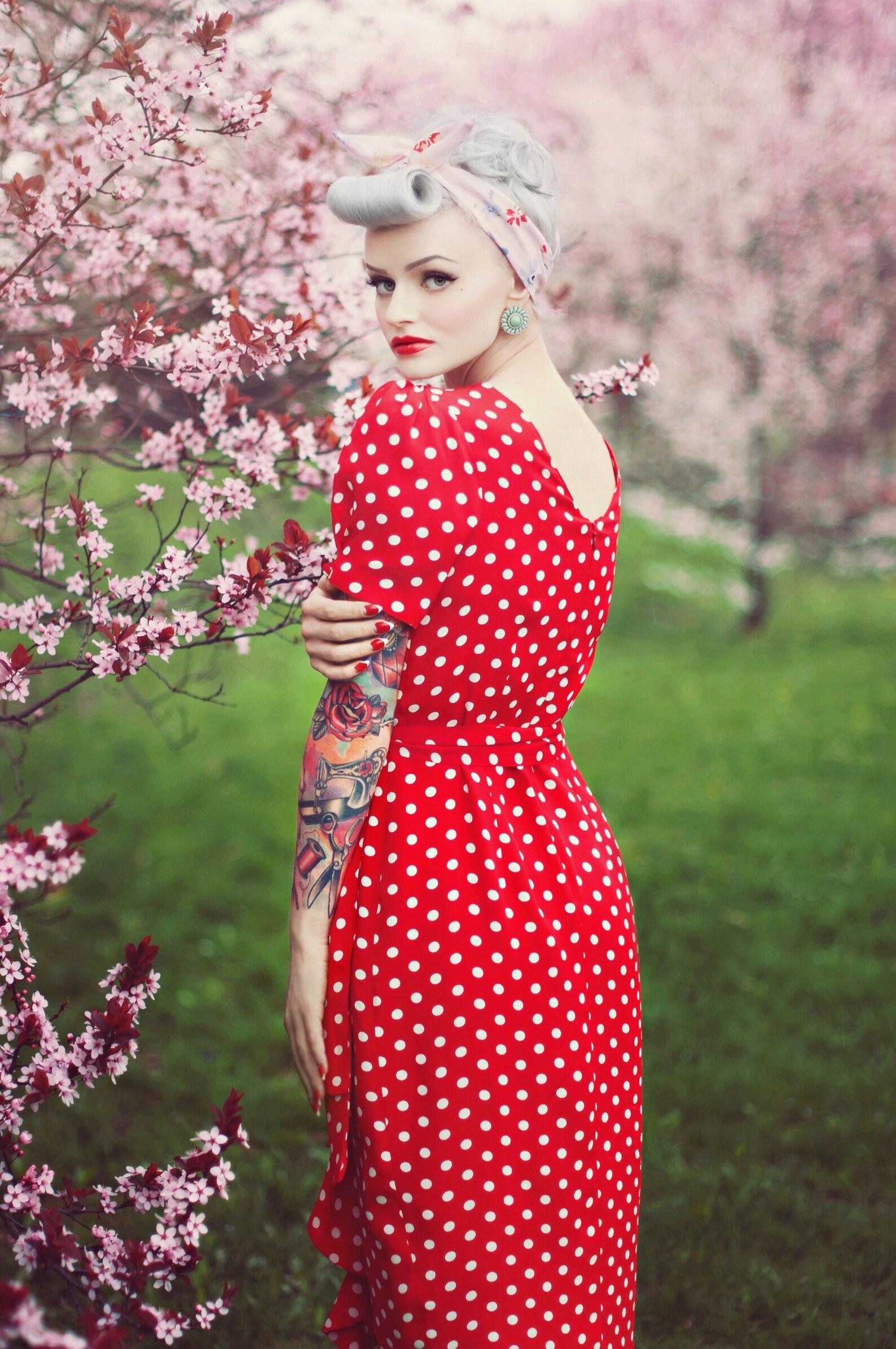 Lilian Dress in Pansy by the Seamstress of Bloomsbury Etsy UK