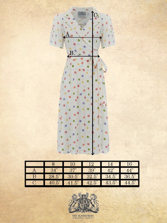 peggy wrap dress