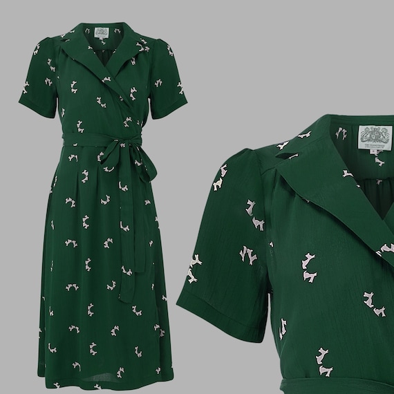peggy wrap dress