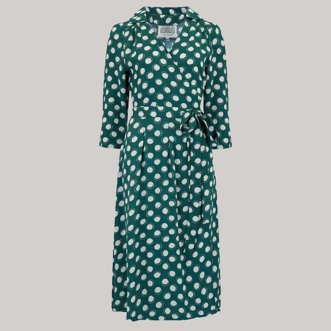 green emerald velvet dress kate spade new york Rent the Runway Pre-Loved Cloud Dot Dress, Multicolor,  X-Small at Amazon Women's Clothing store main image 0