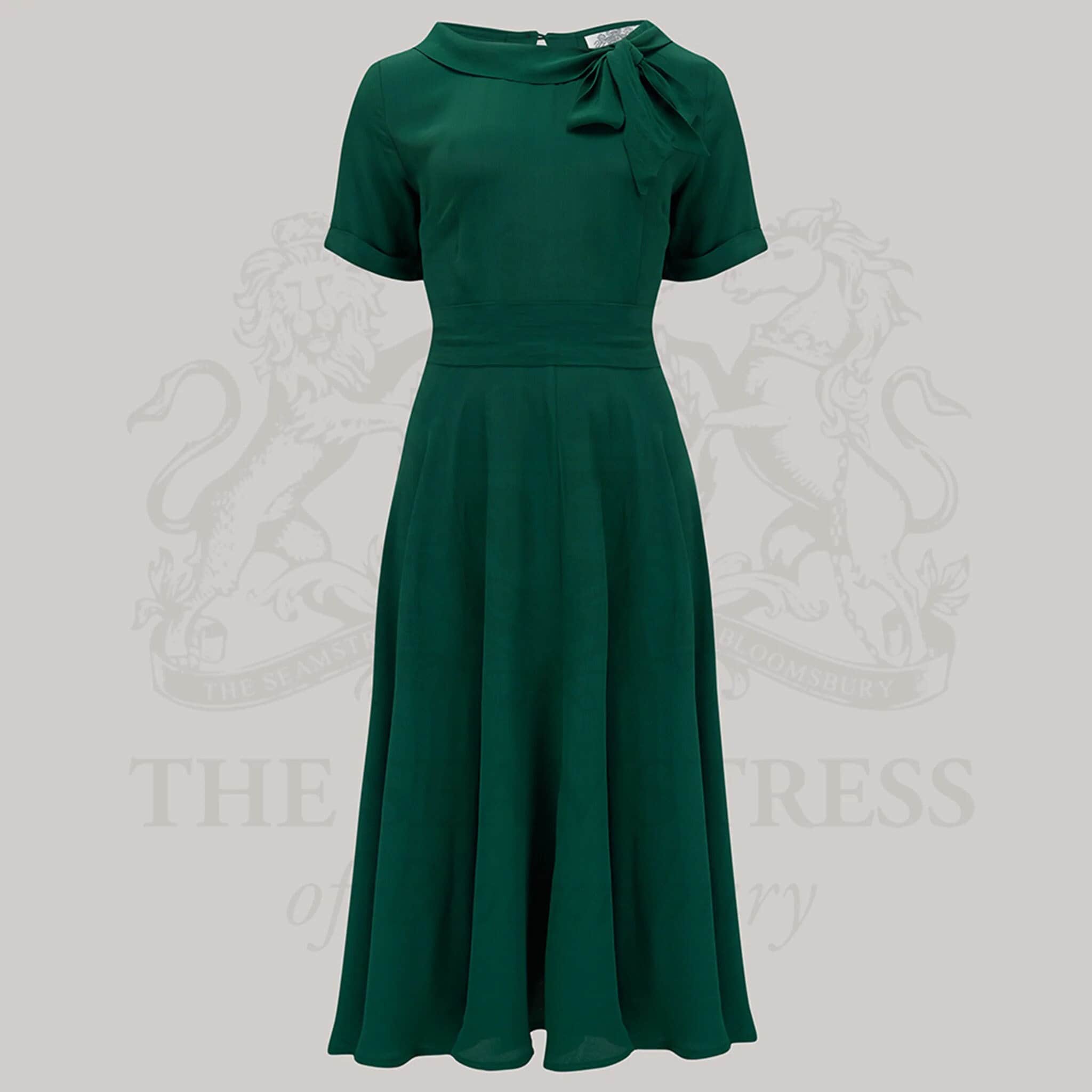 Store 1940 Clothes To Buy Cindy Dress In Hampton Green Vintage 1940s  Women's Style The Seamstress Of Bloomsbury