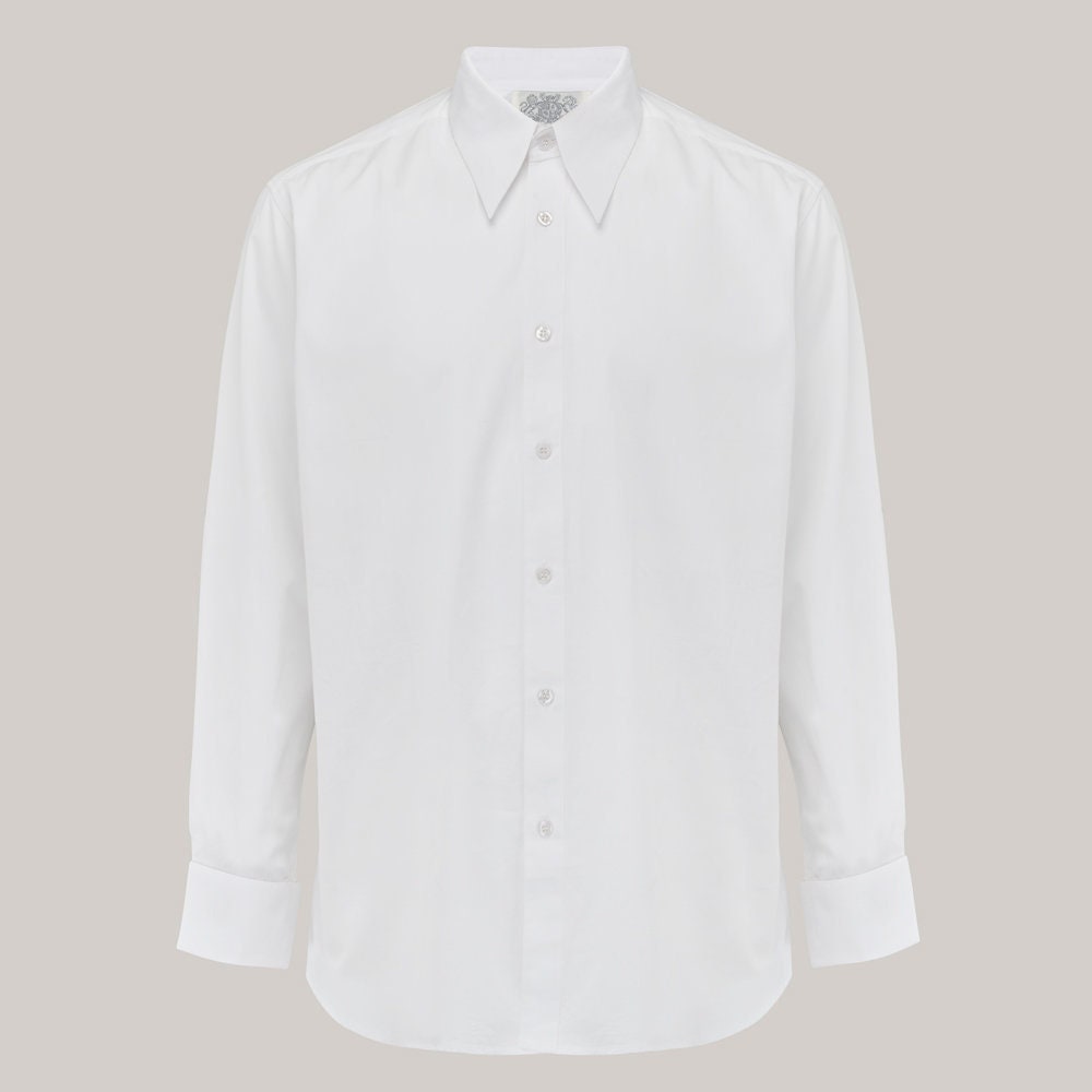 Buy PutaoworWomens Chiffon Vintage Stand Collar Button Down Shirt