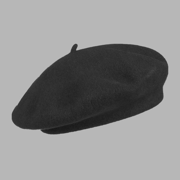 100% Wool Beret by The Seamstress of Bloomsbury | Authentic Vintage 1940s Style