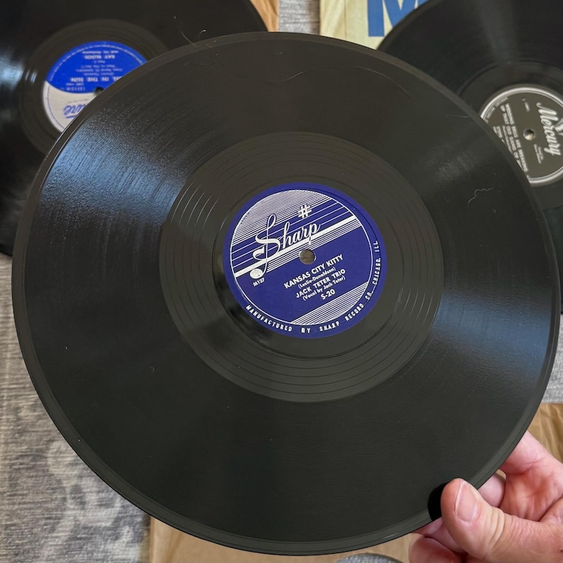 Vintage 78 RPM Shellac Records X 3, 1940’s, Playtested Fine - Etsy