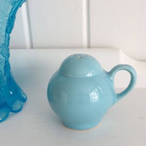 Hall Salt Shaker, Blue,  Vintage