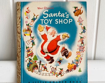 Santa’s Toy Shop, Little Golden Book