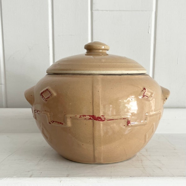 Vintage Bean Pot Etsy