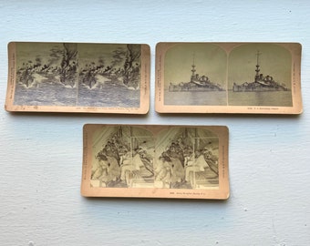 Stereoscope Photos, Spanish/American War, 1898