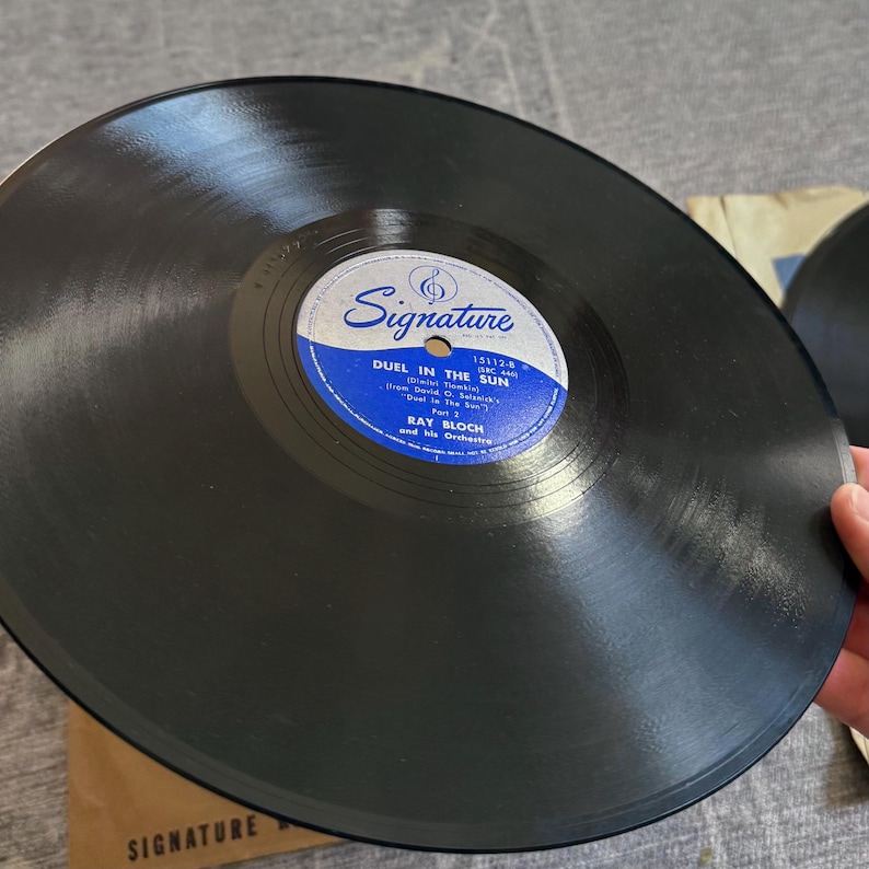 Vintage 78 RPM Shellac Records X 3, 1940’s, Playtested Fine - Etsy