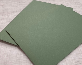 Sage Green / Vintage Green Envelopes C6 / 5"X7" Size | Luxury Wedding Invitation Envelope | Party Invite Envelope