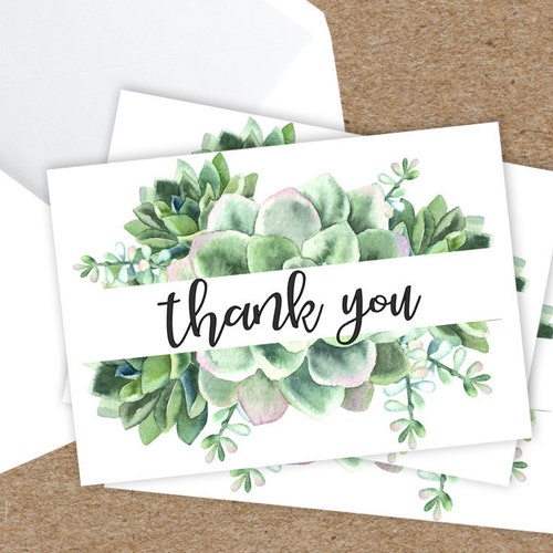 Lexi Eucalyptus Greenery Thank You Card Template Dusty Blue Wedding Thank You Any EventShower Thank You Editable Instant Download lexi