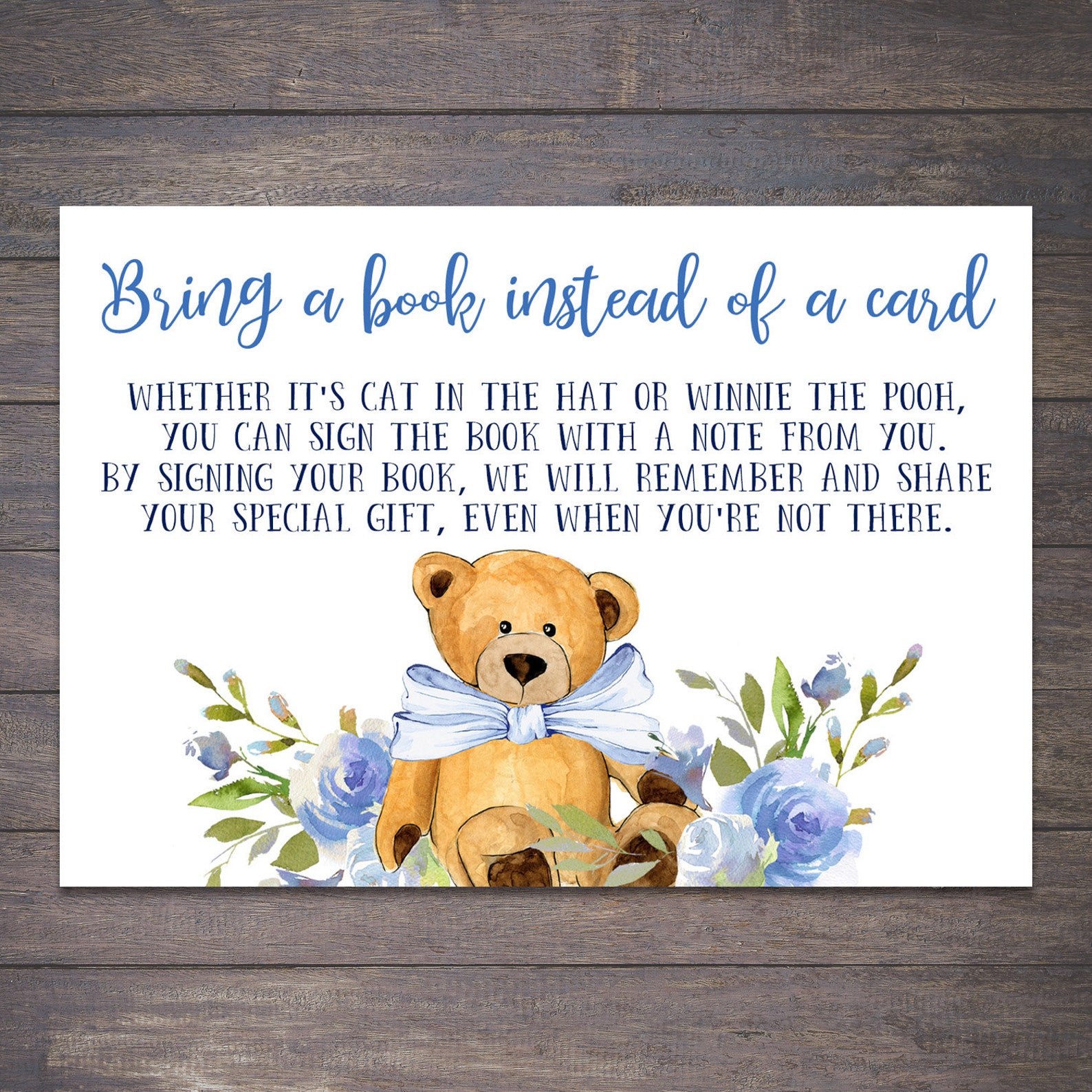 Books for Baby Cards Books for Baby Insert Books for Baby Etsy