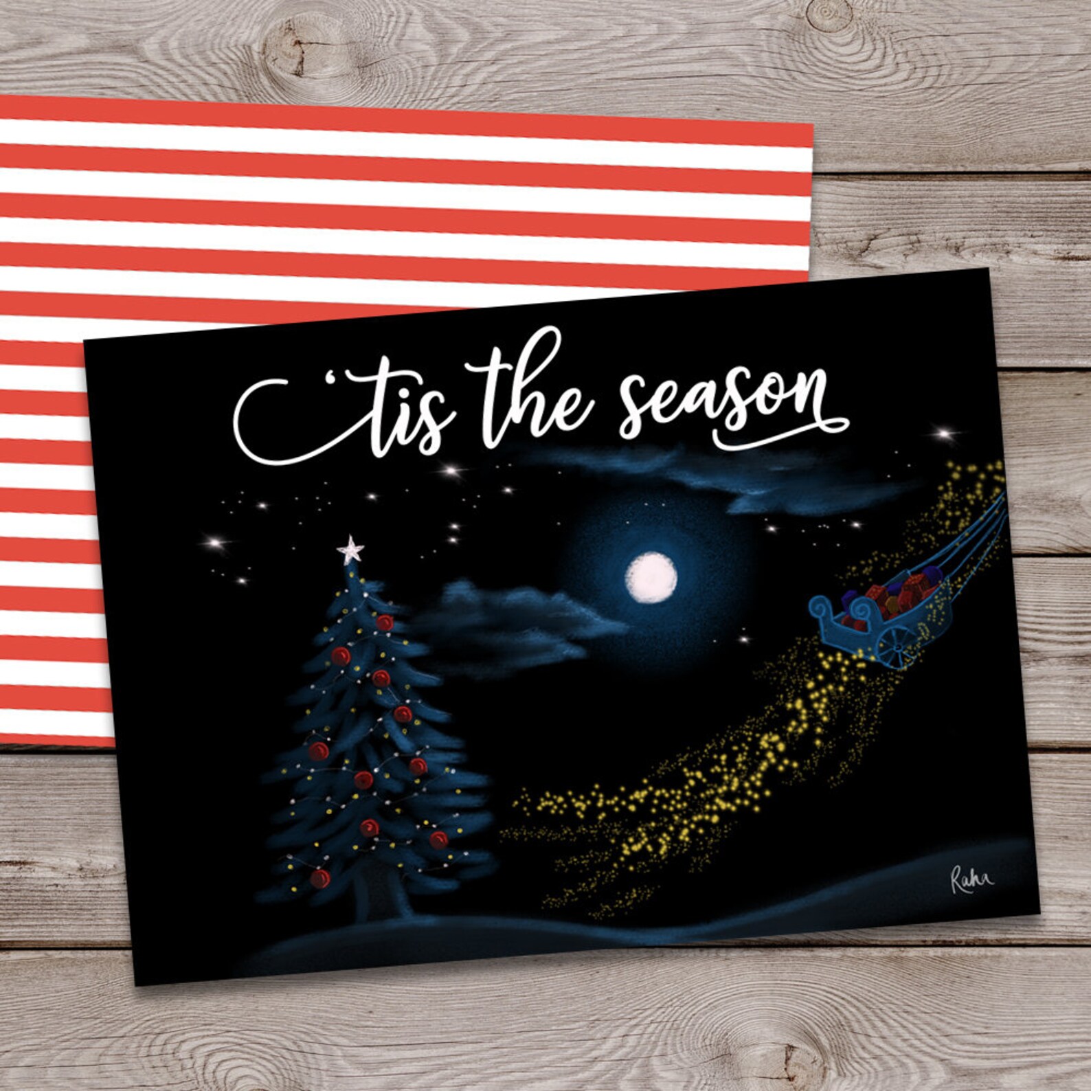 Holiday Card Printable Christmas Card Printable Holiday Etsy