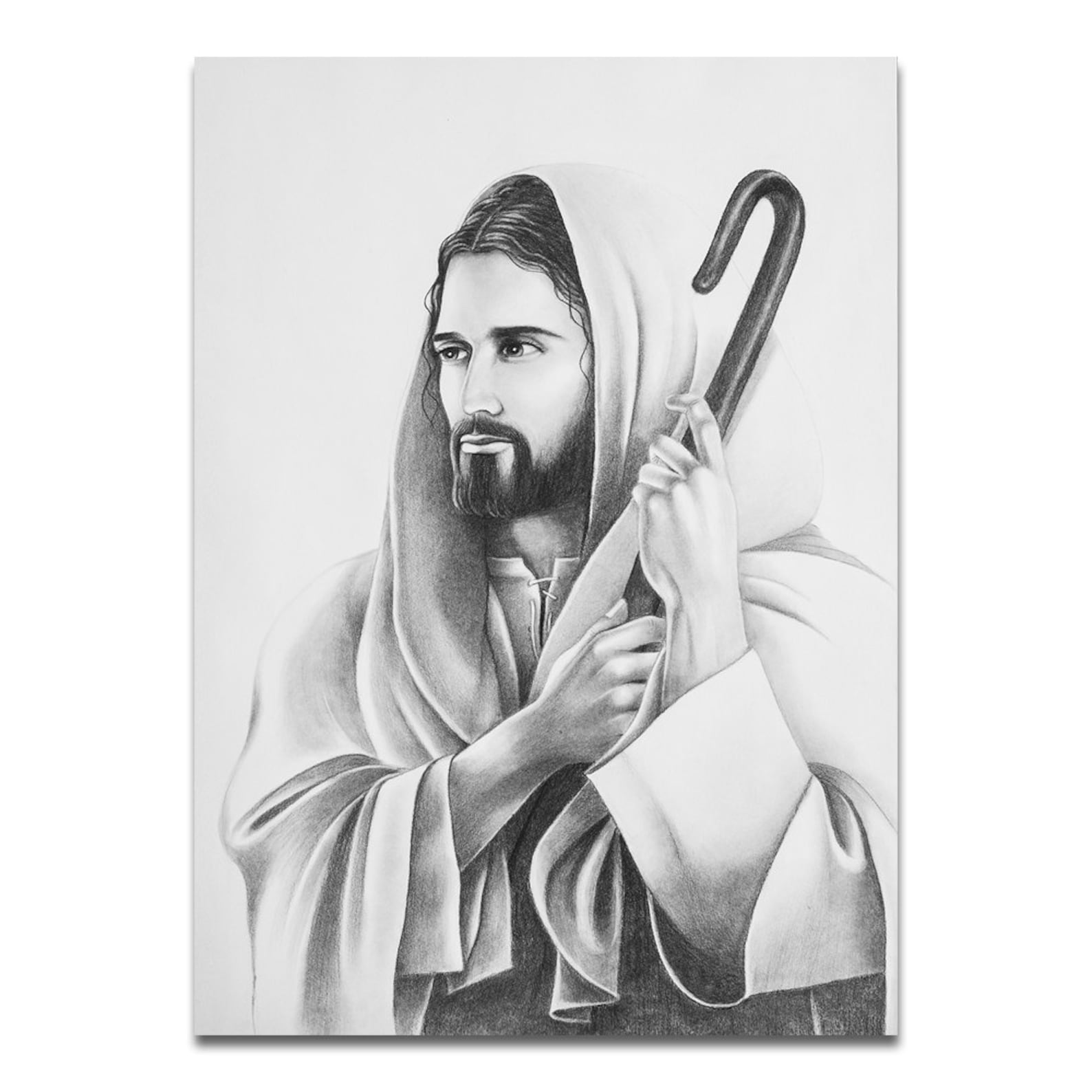 Dibujo Lapiz Cristo Jesús Urema Nacor