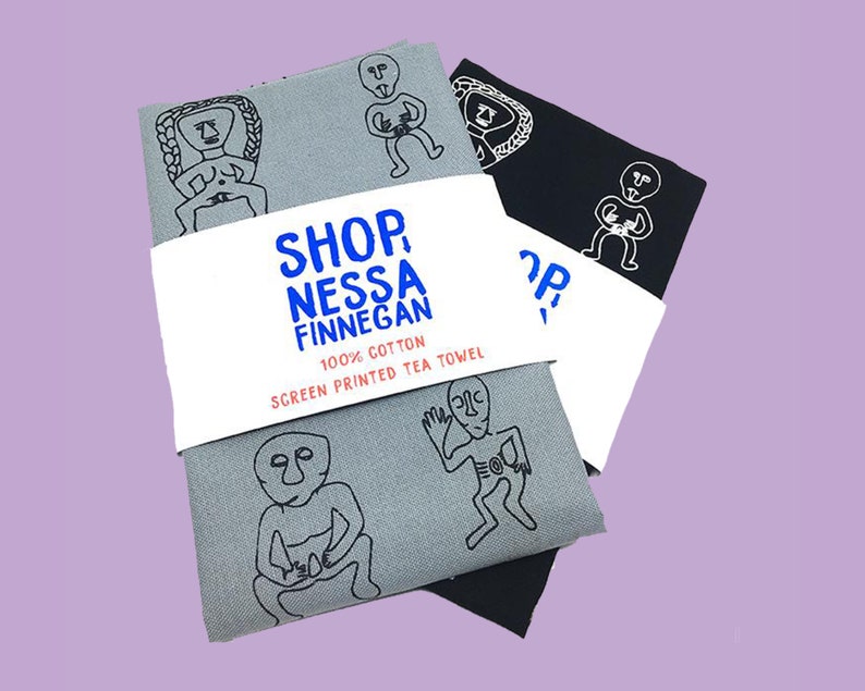 Sheela's / Sheela na gig tea towels image 1