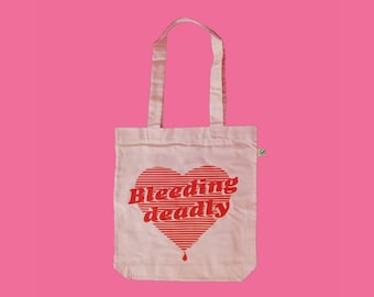 Bleeding Deadly Tote bag