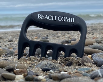 Peine de playa manual - Ideal para encontrar cristales de mar y conchas entre los guijarros.