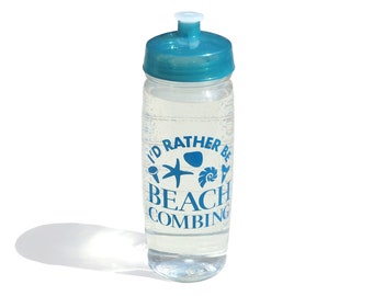 I’d Rather Be Beachcombing Reusable Water Bottle