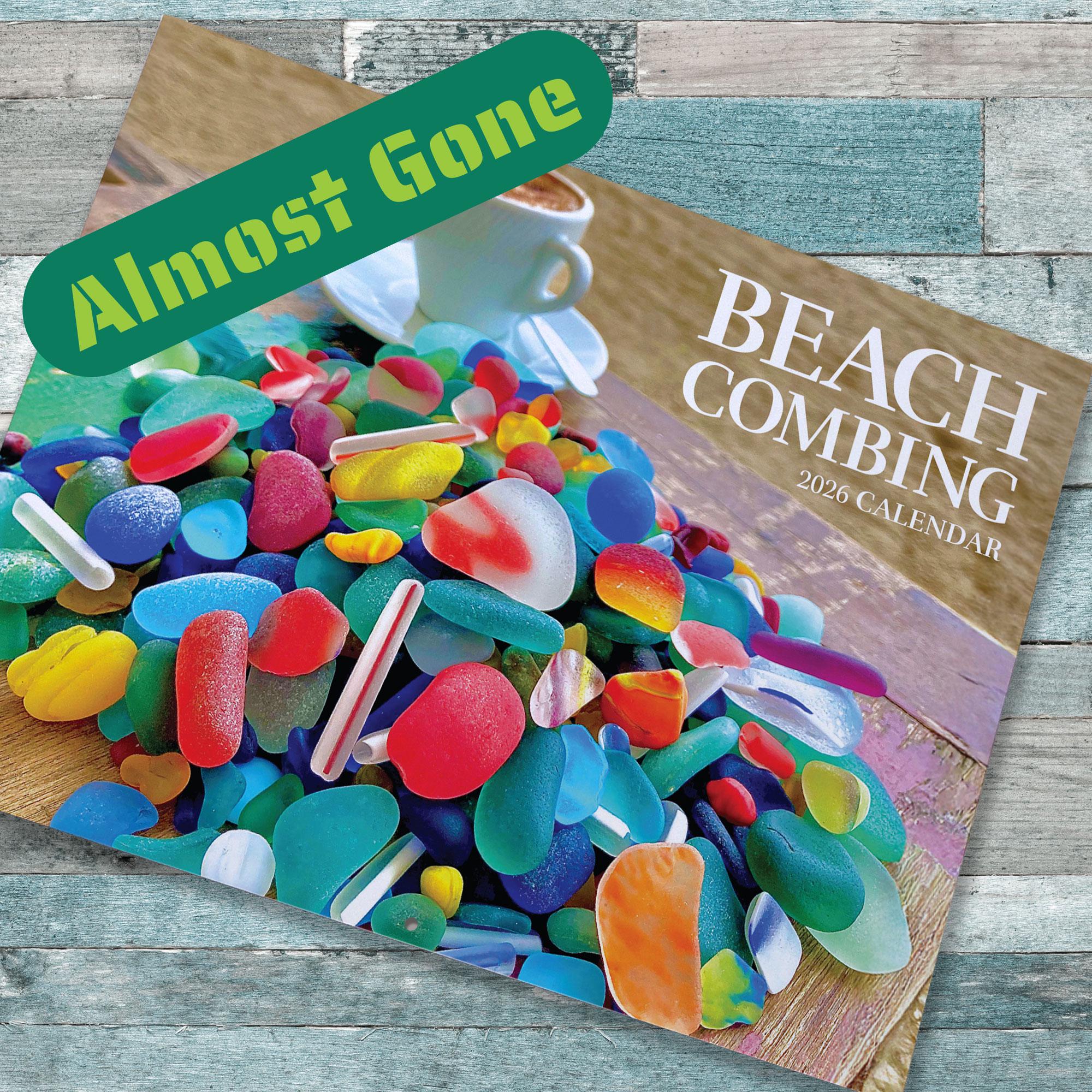 Beachcombing 2026 Wall Calendar - Sea Glass, Seashells, Beach Rocks ...