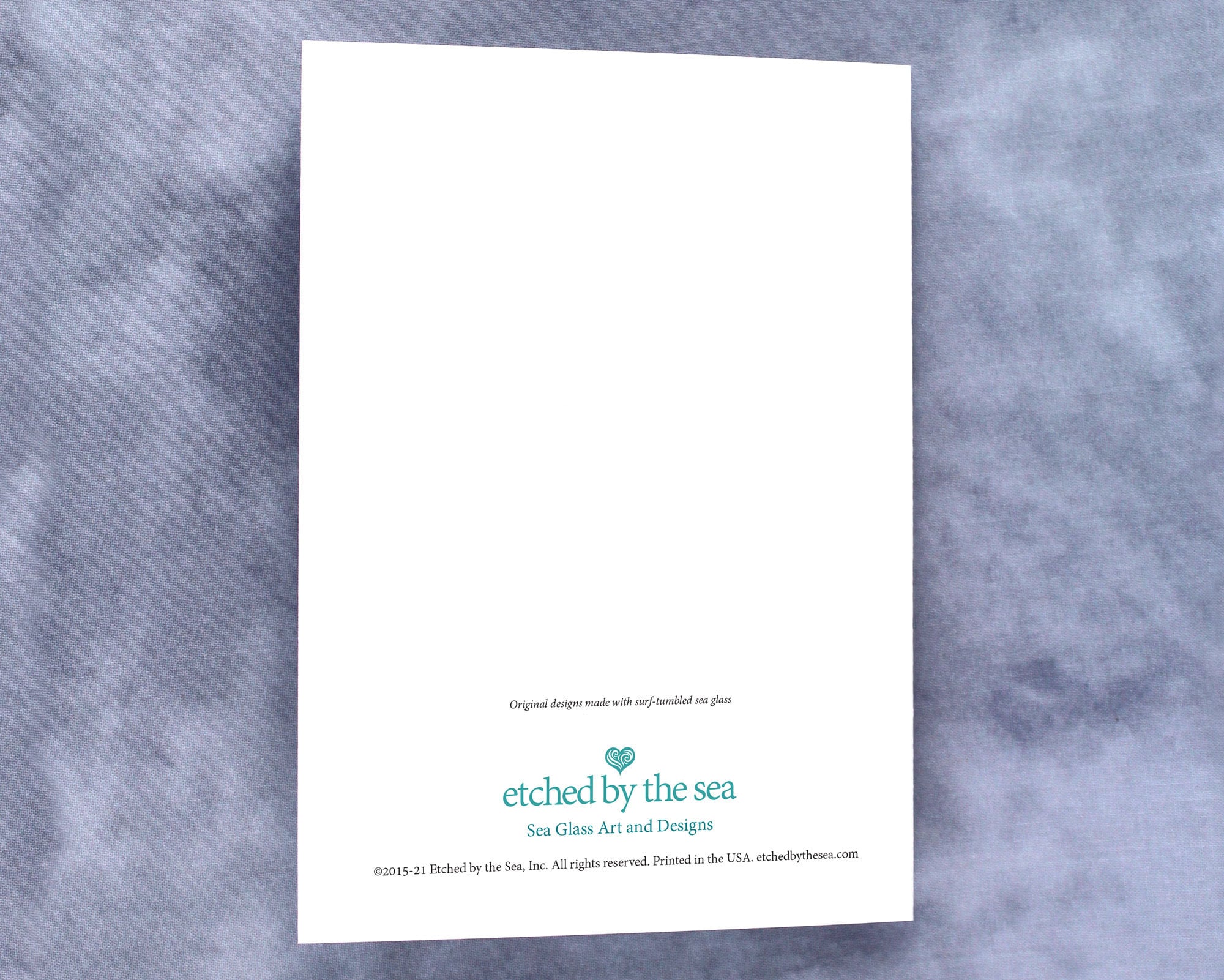 Sea Glass Seahorse Card - Seaglass Art Print, Blank Inside - Etsy